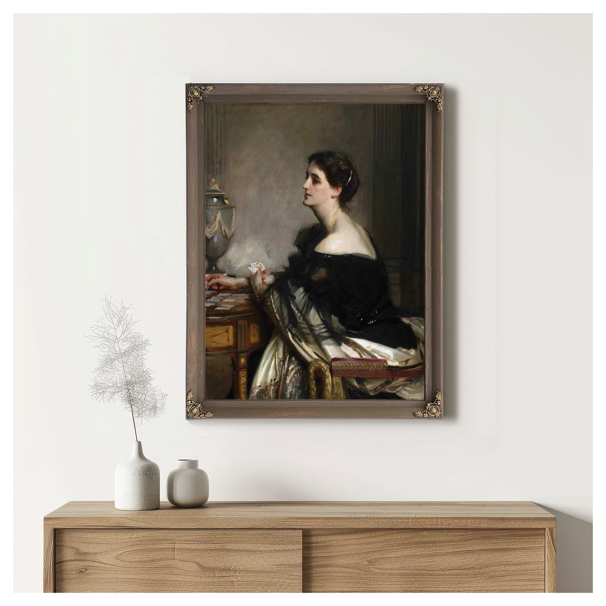 Sybil Frances Grey Later Lady Eden By John Singer Sargent