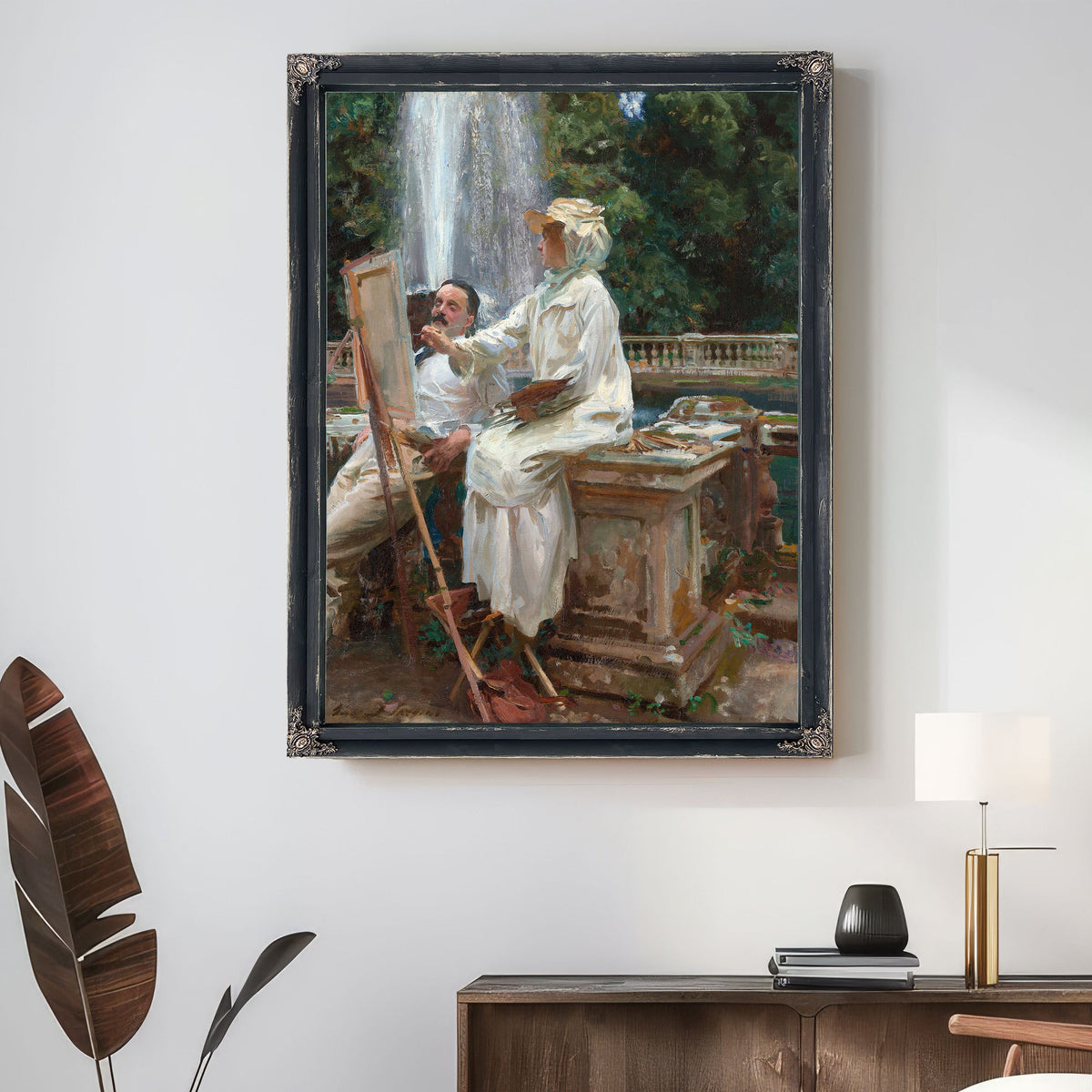 The Fountain Villa Torlonia Frascati By John Singer Sargent