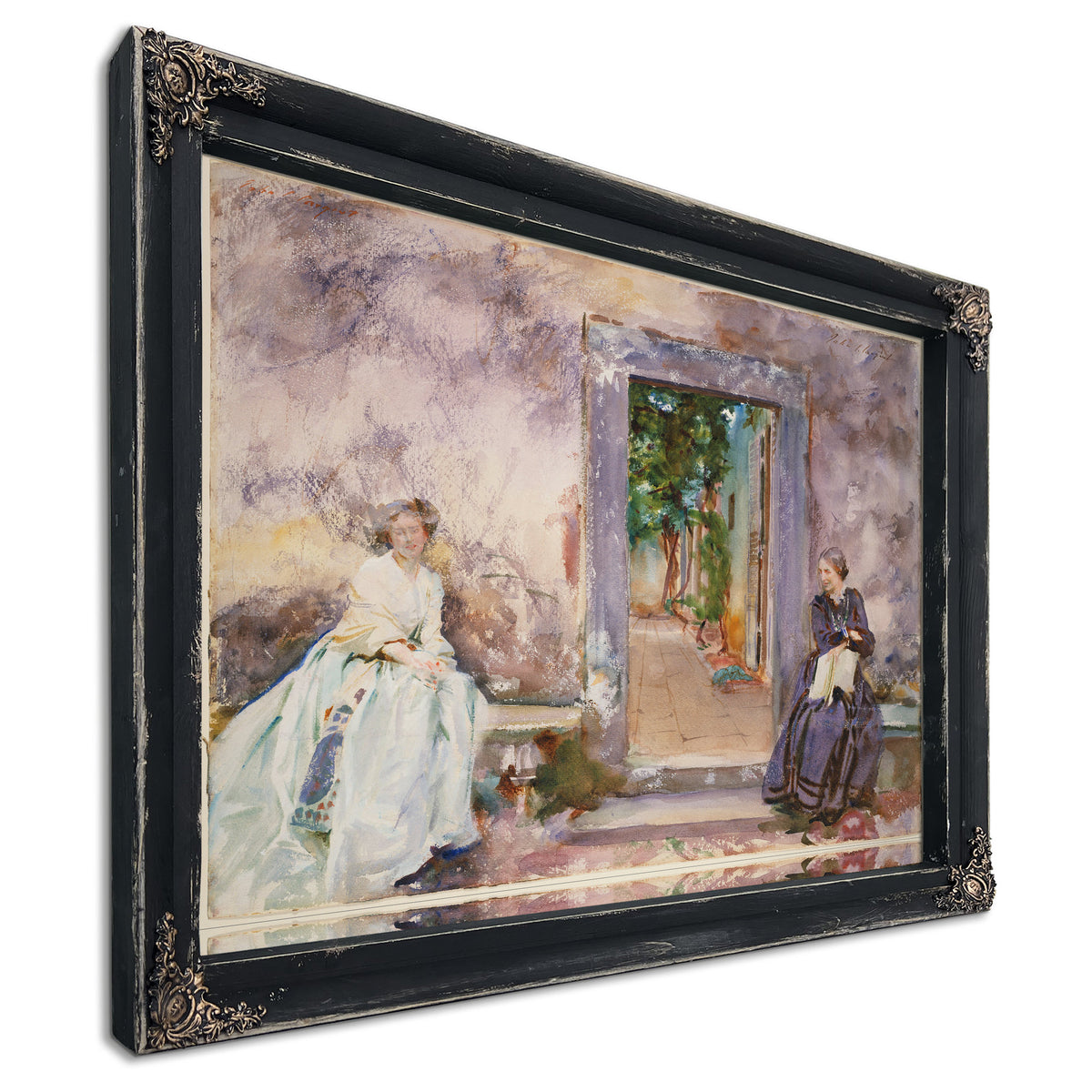 The Garden Wall 1910 By John Singer Sargent