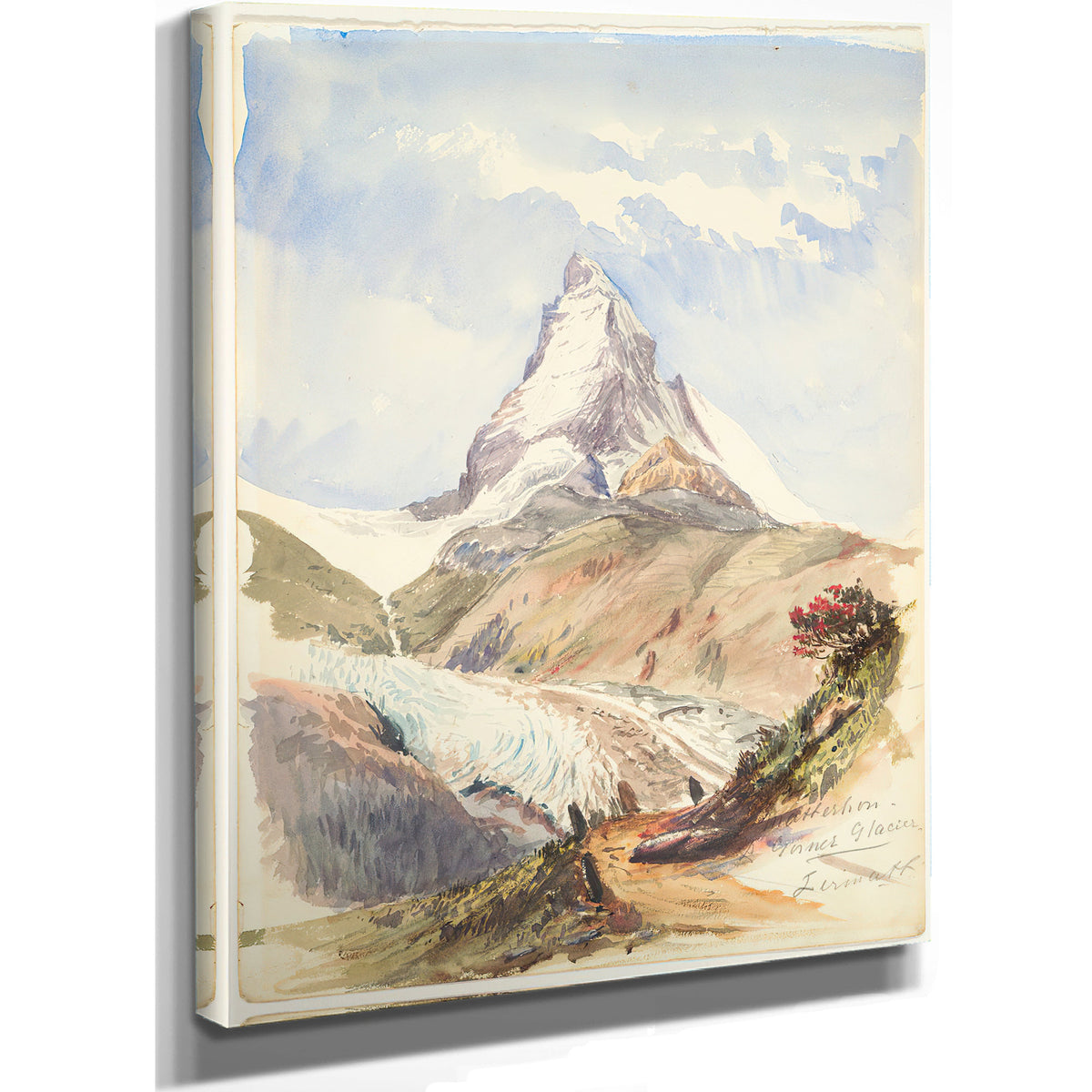 The Matterhorn 1870 By John Singer Sargent