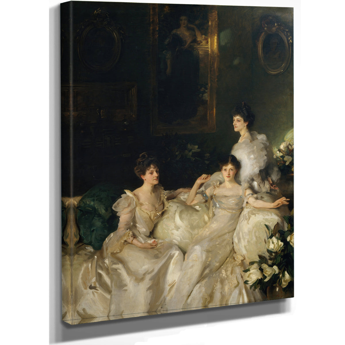 The Wyndham Sisters Lady Elcho Mrs By John Singer Sargent