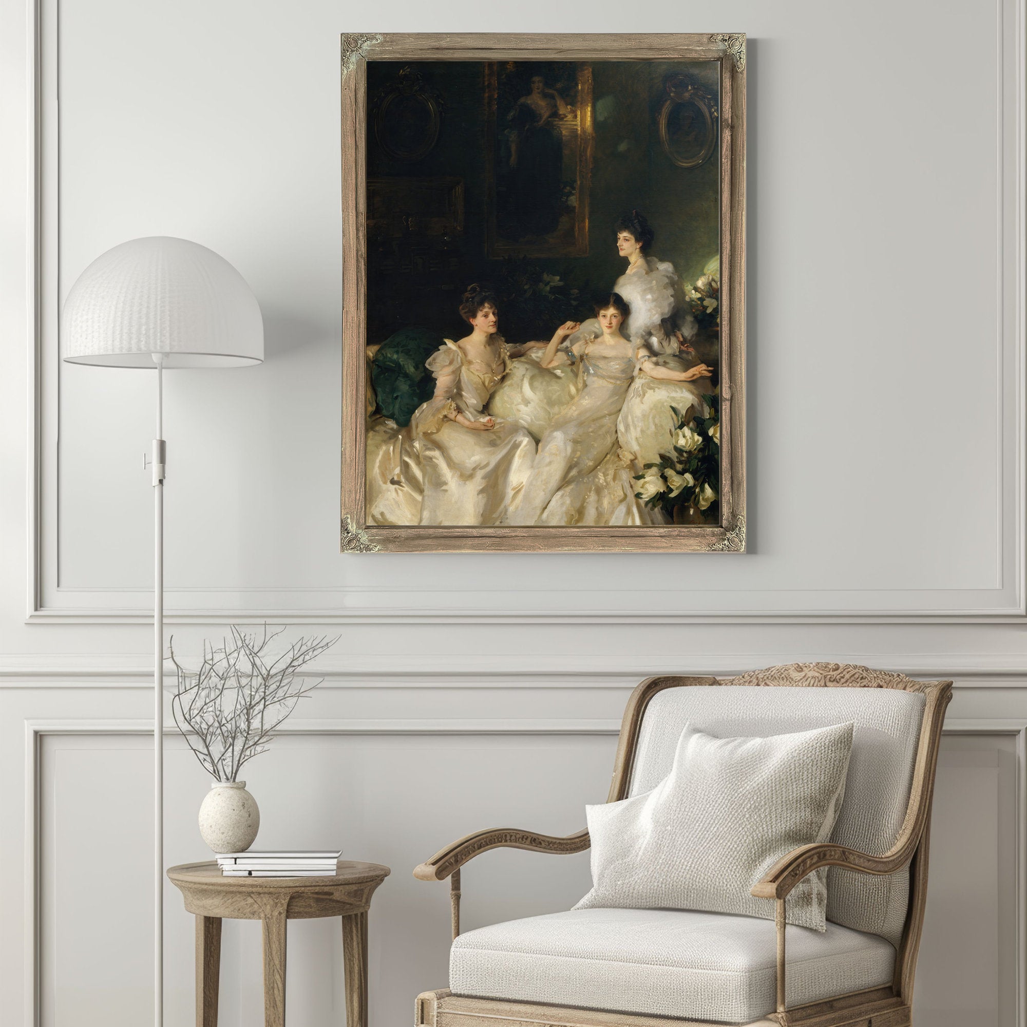 The Wyndham Sisters Lady Elcho Mrs By John Singer Sargent