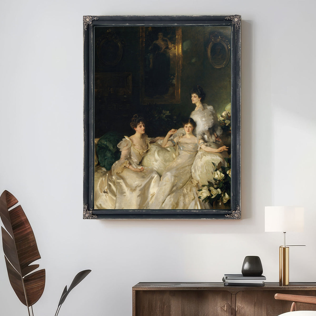 The Wyndham Sisters Lady Elcho Mrs By John Singer Sargent