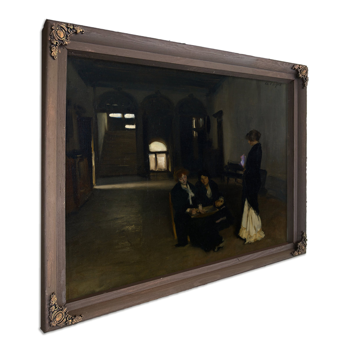 Venetian Bead Stringers Between 1880 By John Singer Sargent