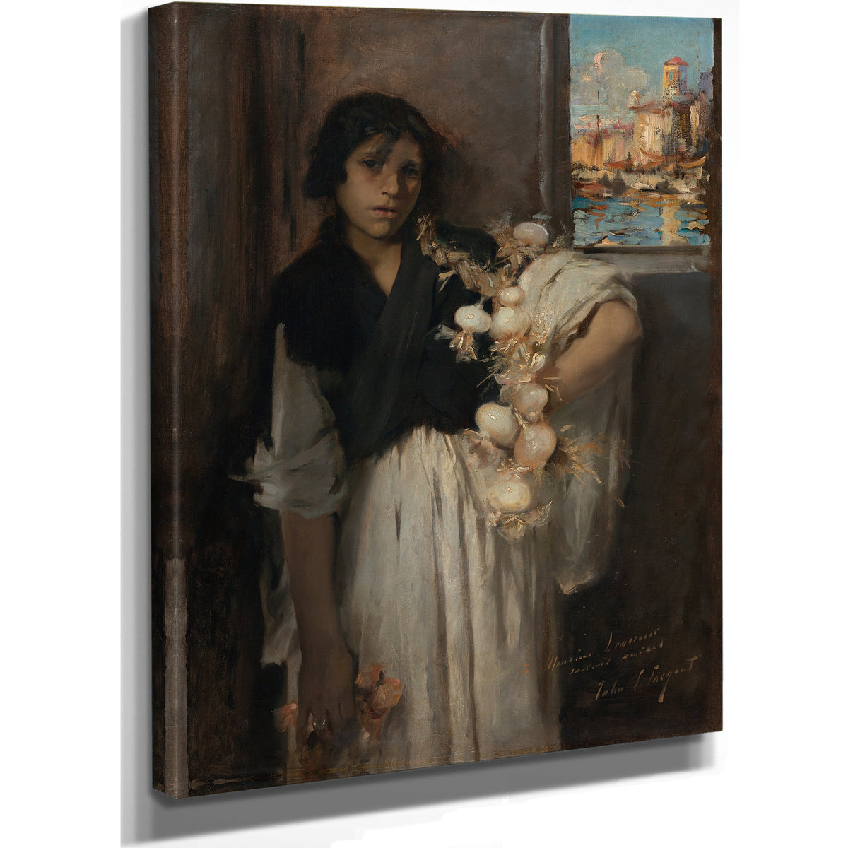 Venetian Onion Seller Circa 1880 1882 By John Singer Sargent