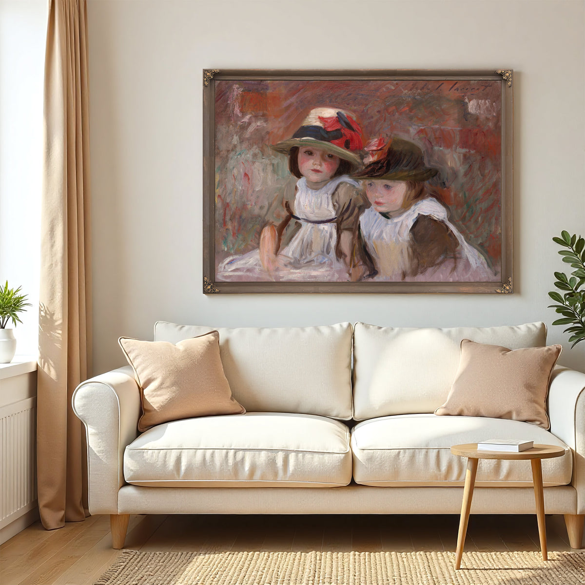 Village Children 1890 By John Singer Sargent
