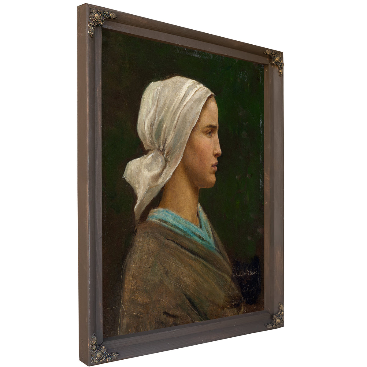 Jeanne Calvet 1865 By Jules Breton