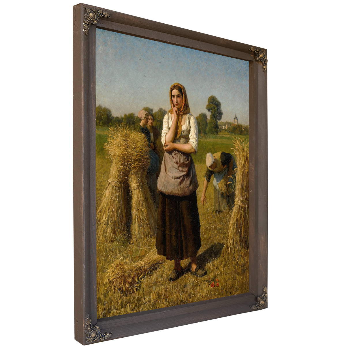 La Glaneuse By Jules Breton