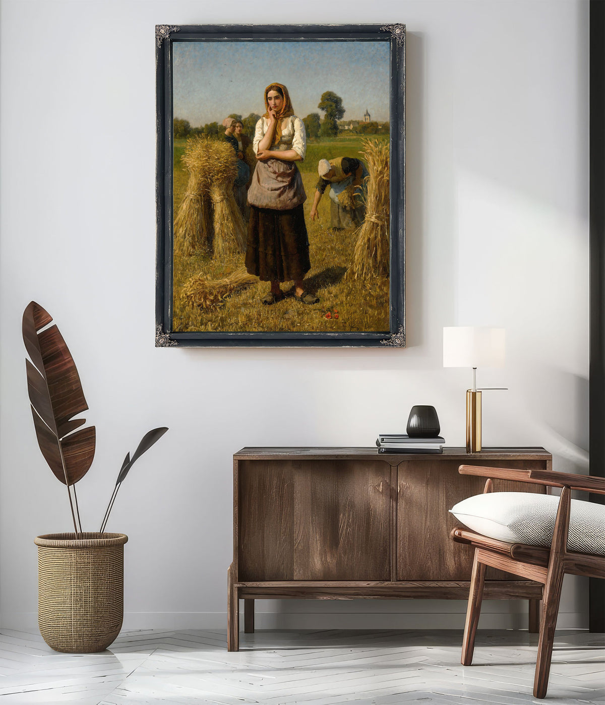 La Glaneuse By Jules Breton
