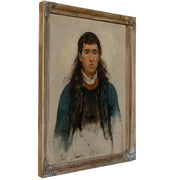 Portrait Dhomme Study Un Grand Pardon By Jules Breton
