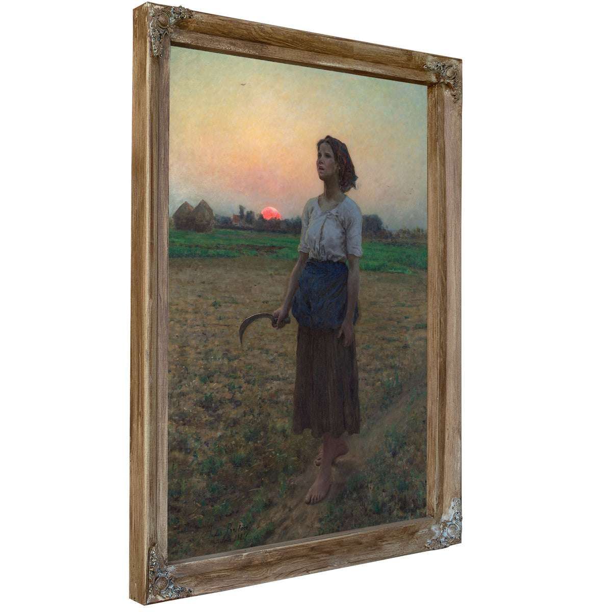 The Song the Lark 1884 By Jules Breton