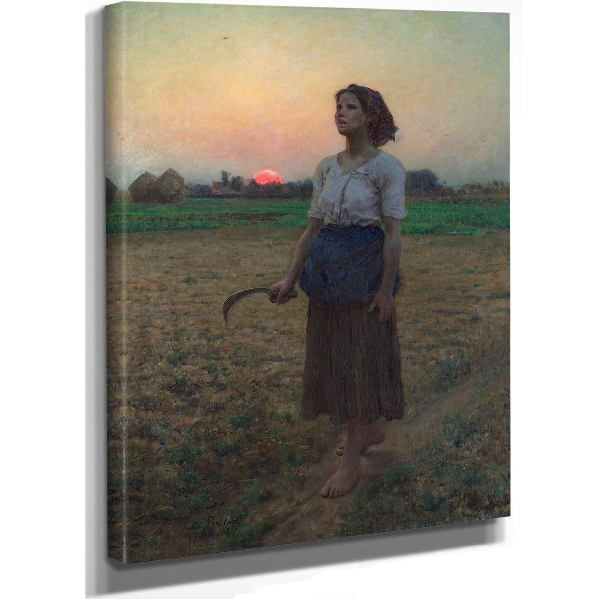 The Song the Lark 1884 By Jules Breton