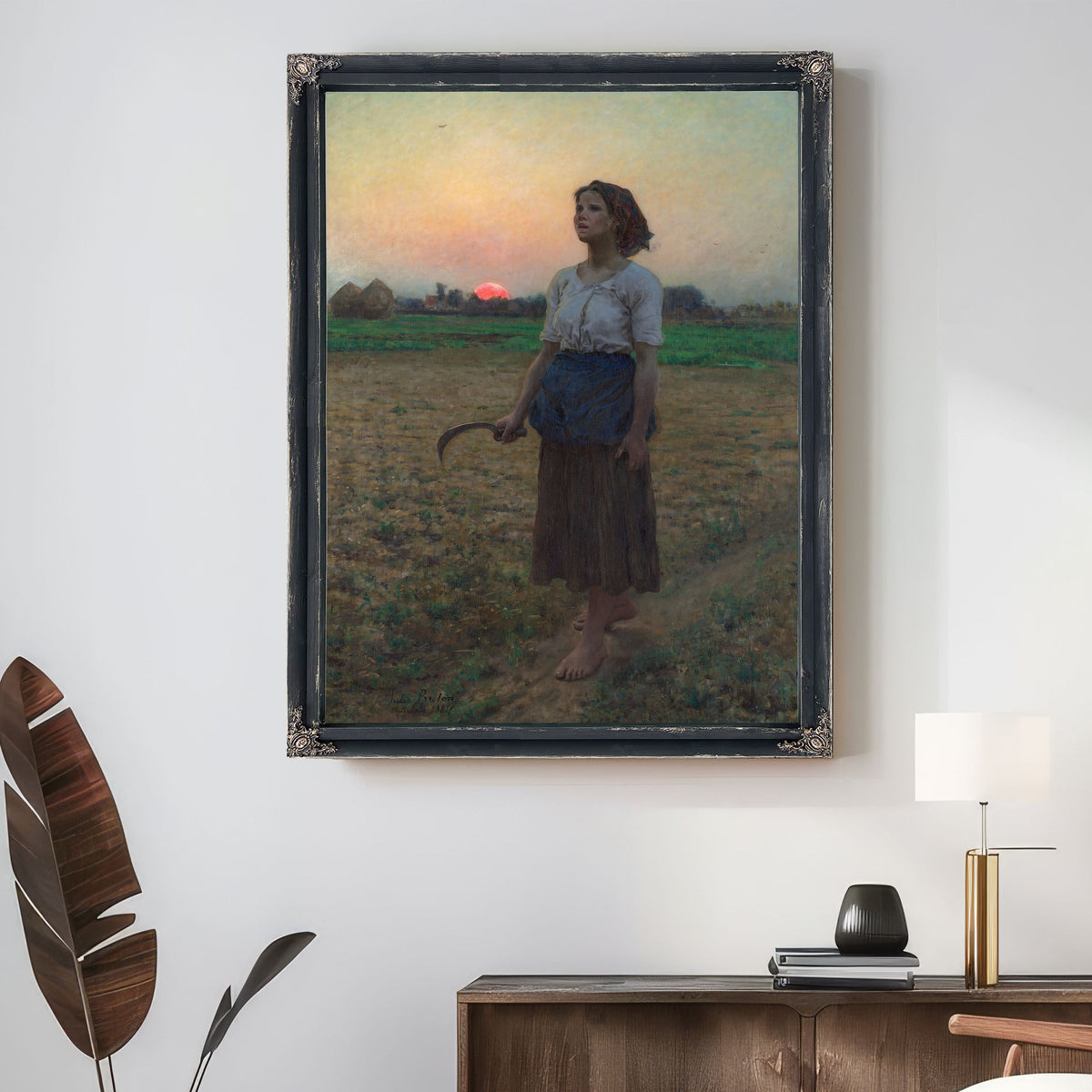 The Song the Lark 1884 By Jules Breton