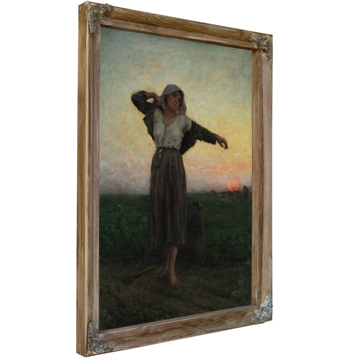 The Tired Gleaner 1880 By Jules Breton
