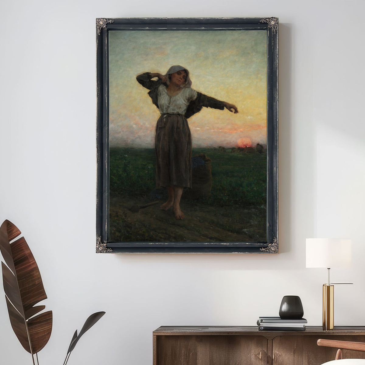 The Tired Gleaner 1880 By Jules Breton