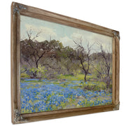 Early Spring Bluebonnets Mesquite By Julian Onderdonk