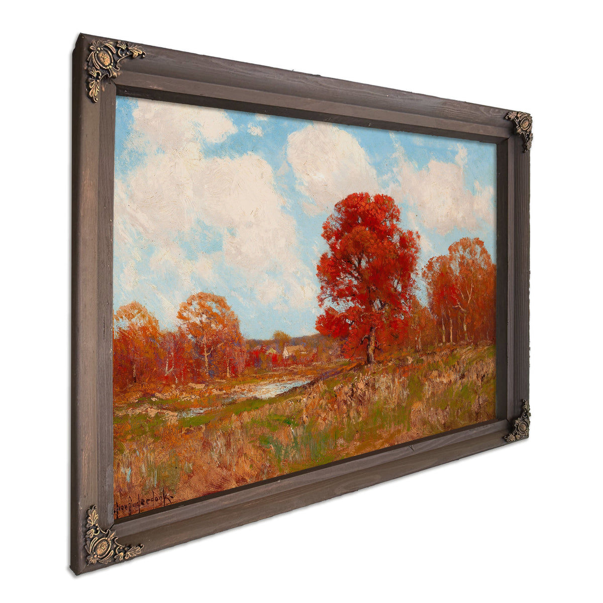 Fall Landscape By Julian Onderdonk