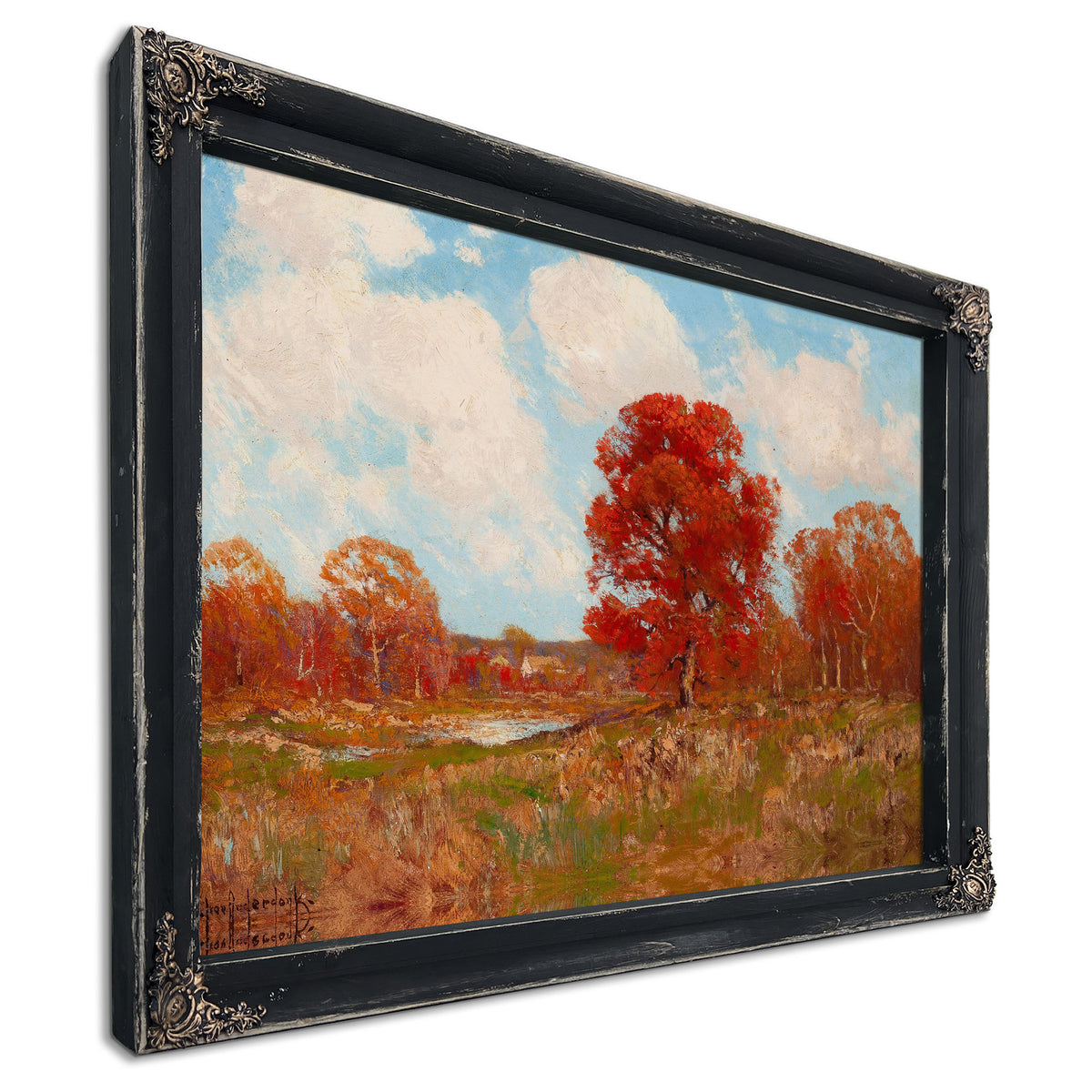 Fall Landscape By Julian Onderdonk