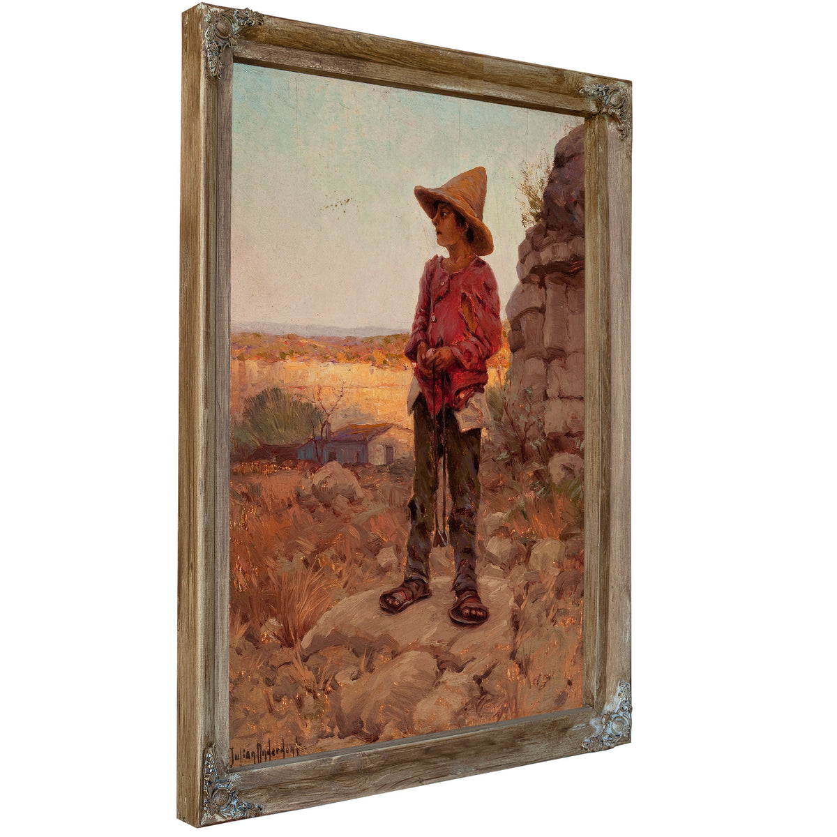 Goat Herder the San Antonio Quarry By Julian Onderdonk