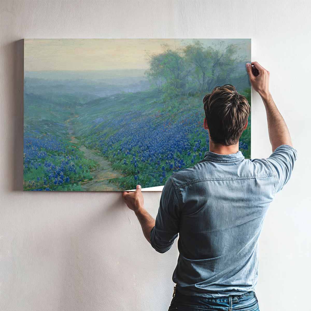 Julian Onderdonk Field Bluebonnets By Julian Onderdonk