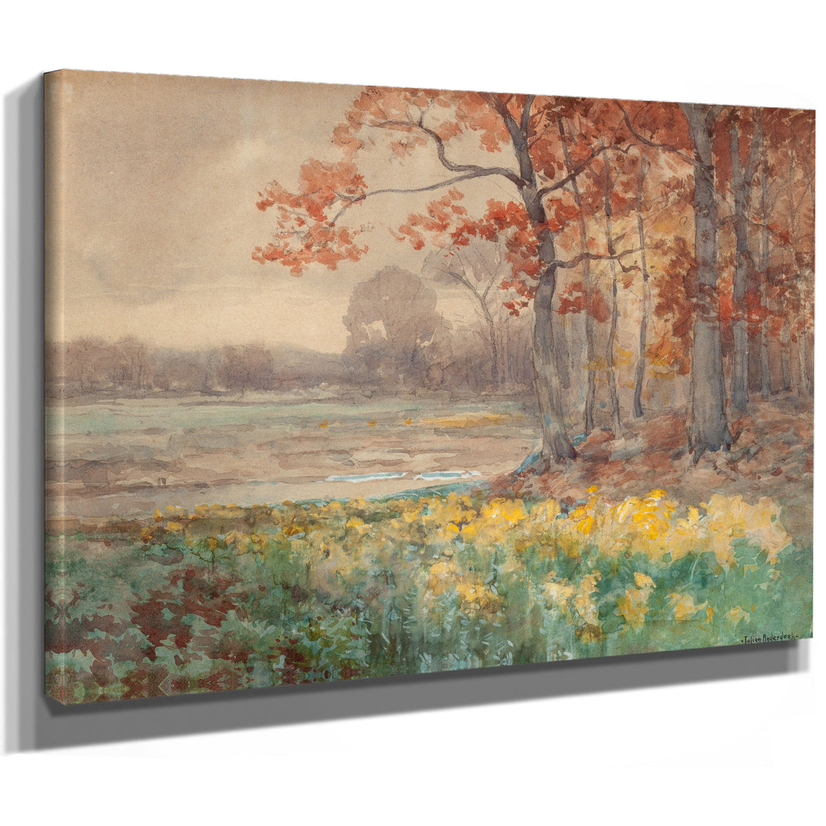 Landscape 1908 09 By Julian Onderdonk