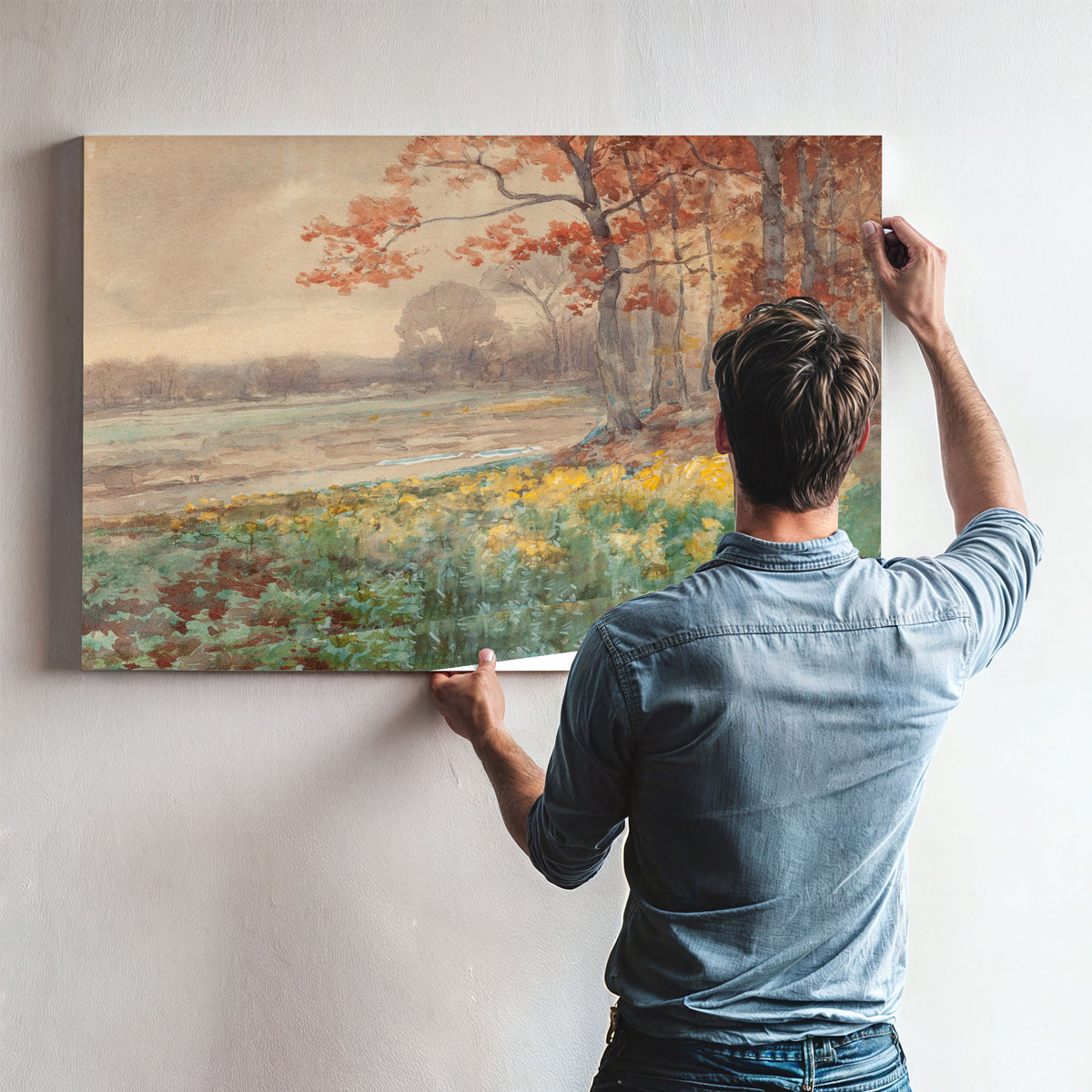 Landscape 1908 09 By Julian Onderdonk