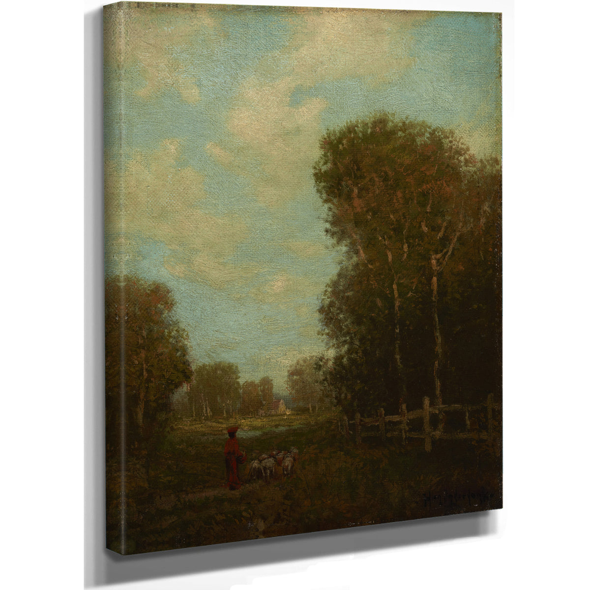October Afternoon By Julian Onderdonk