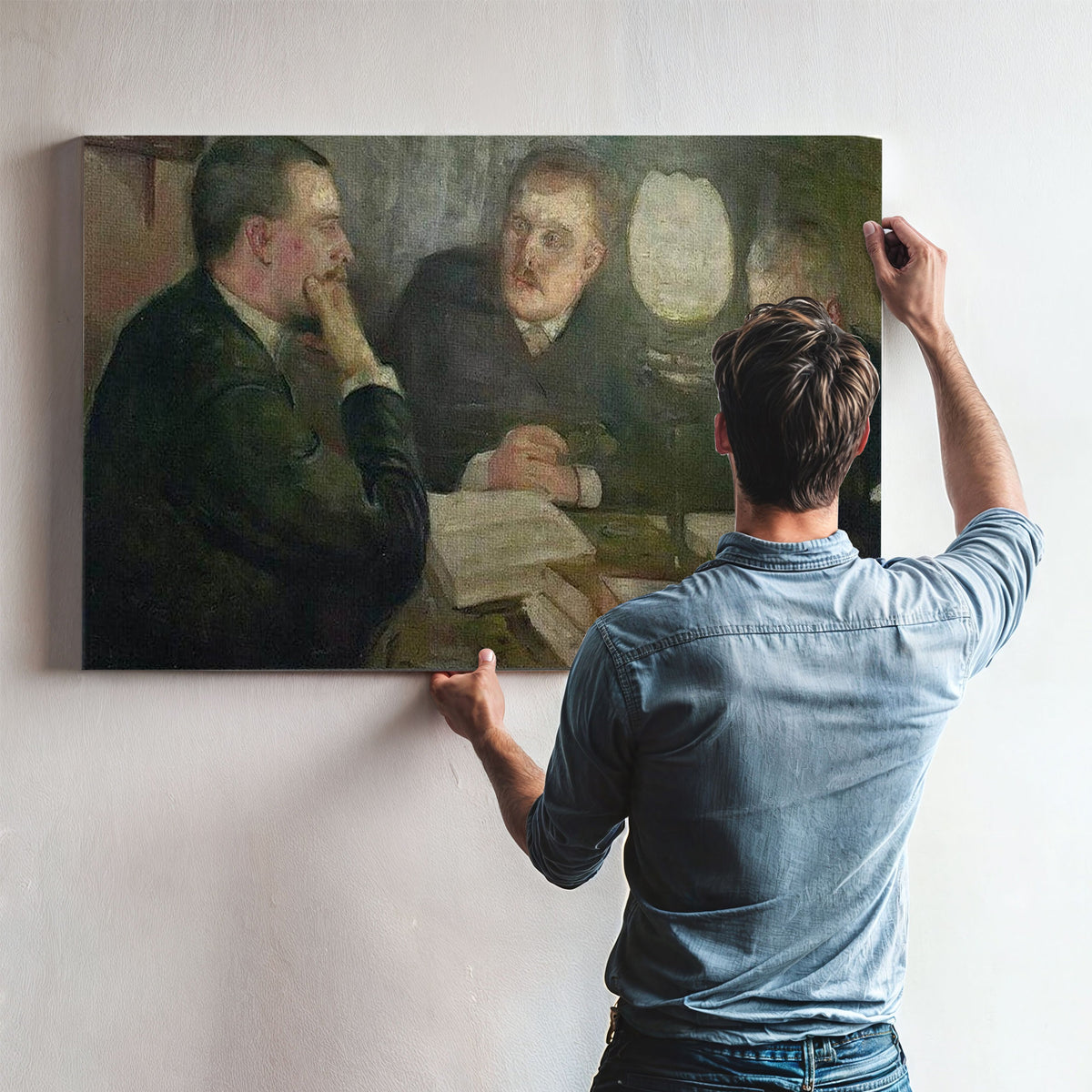 Jurisprudence 1887 By Edvard Munch