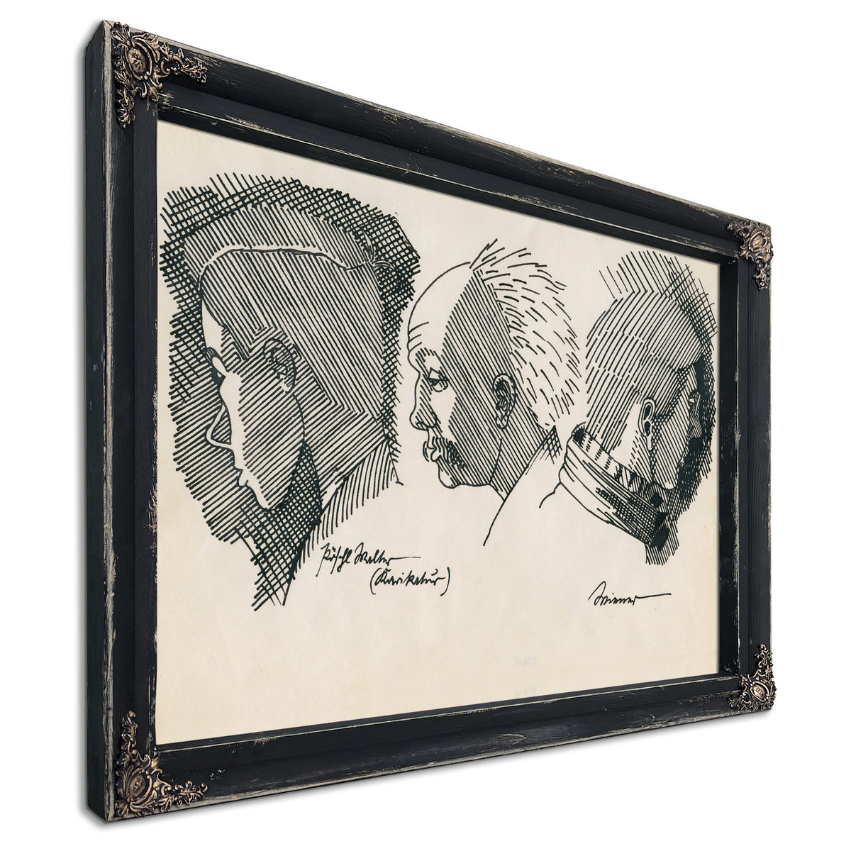 3 Portrats 1919 By Karl Wiener