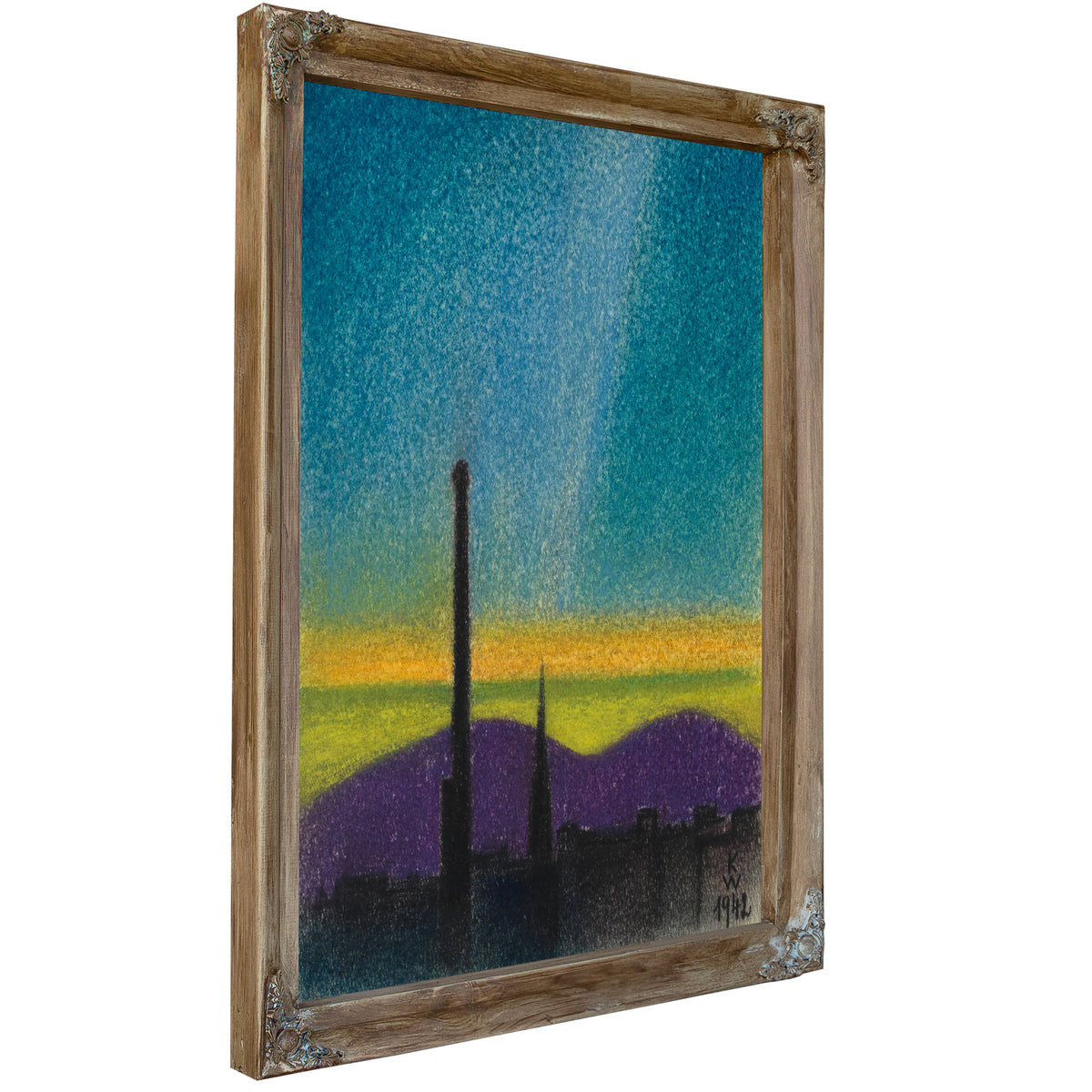 Abendlandschaft Wien 1942 By Karl Wiener