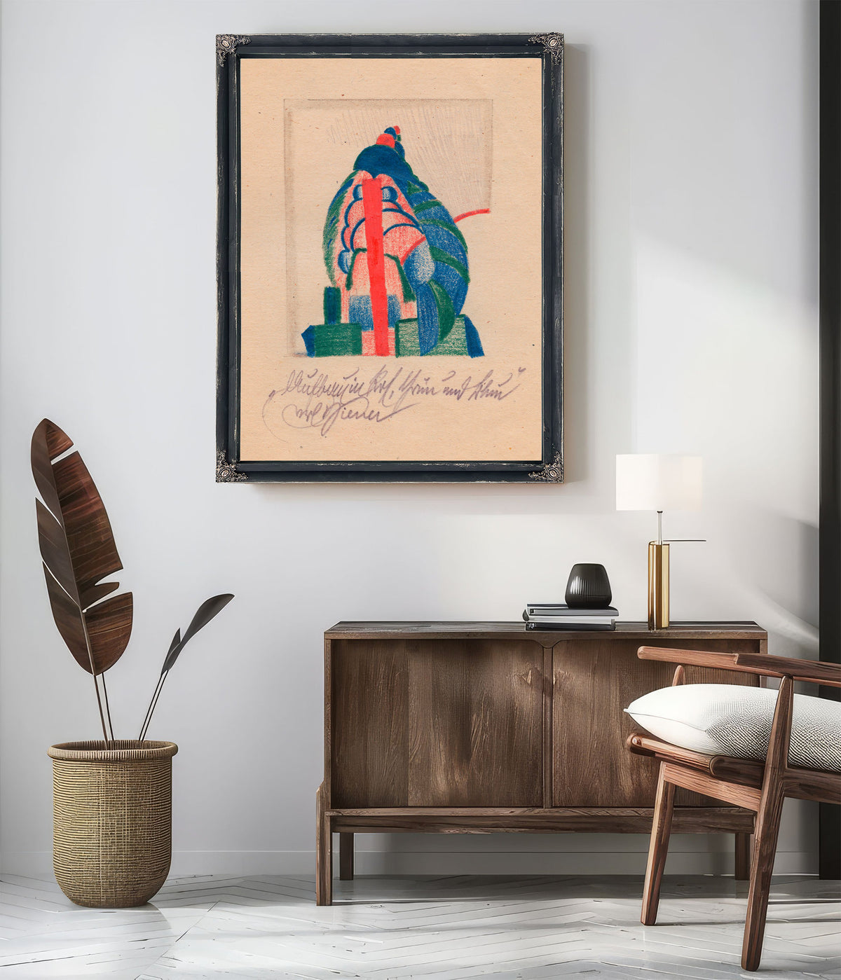 Aufbau Rot Grun Und Blau Around 1923 By Karl Wiener