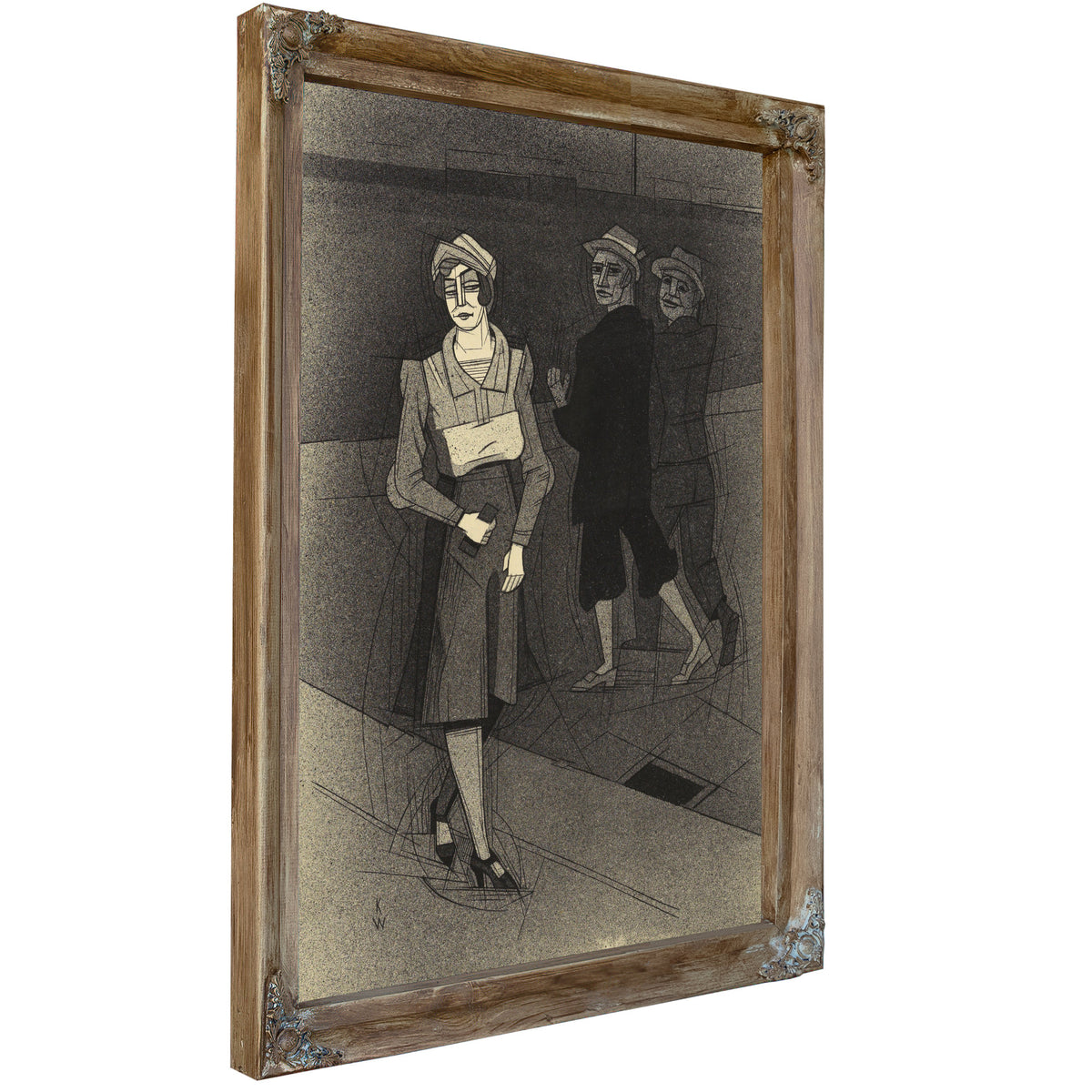 Begegnung Ca 1935 By Karl Wiener