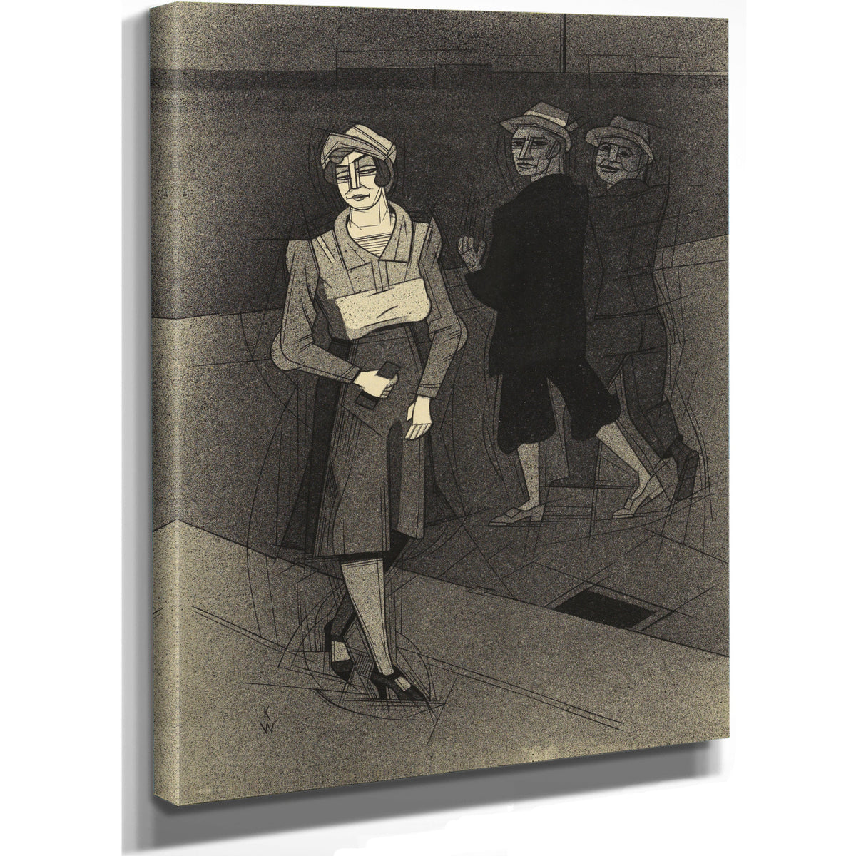 Begegnung Ca 1935 By Karl Wiener