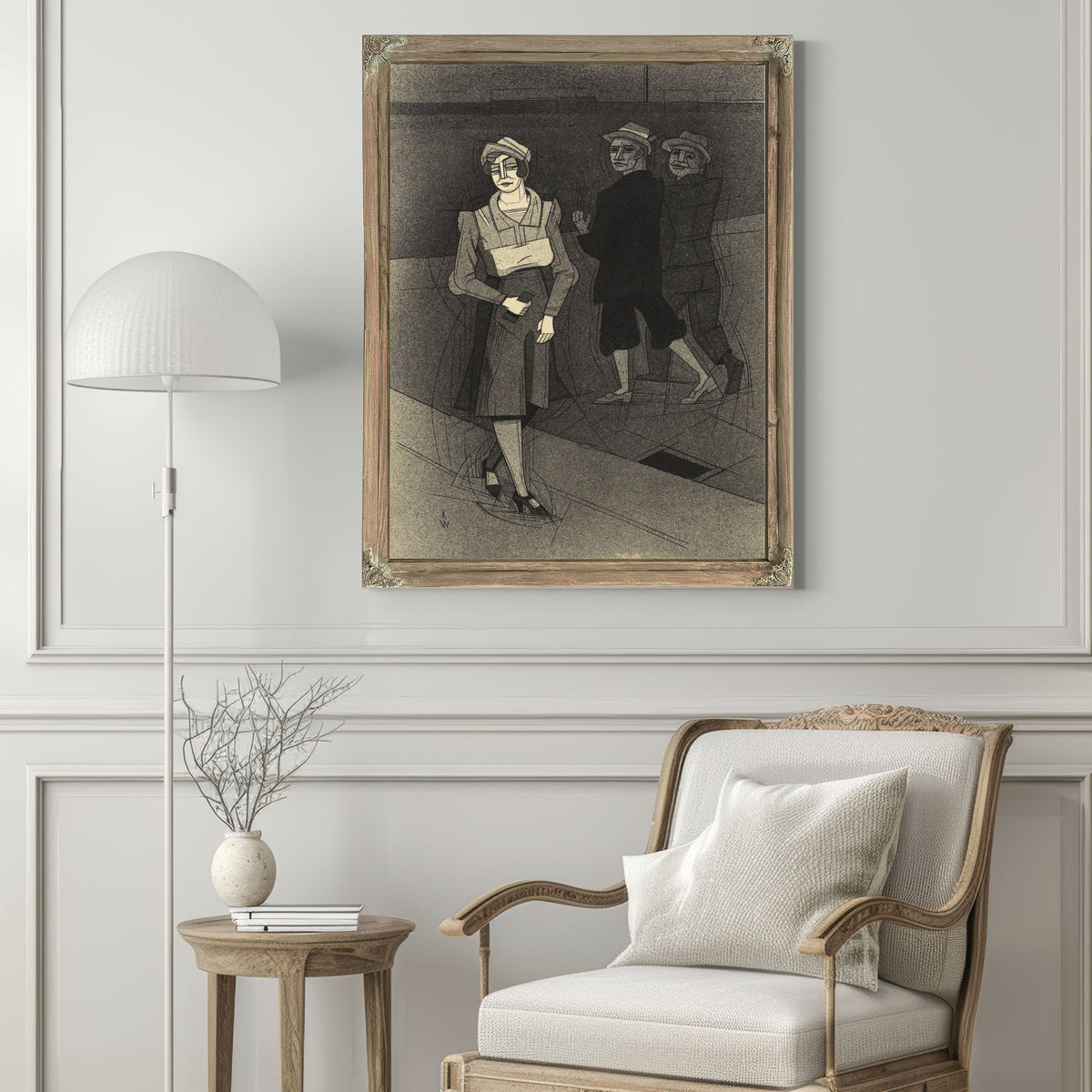 Begegnung Ca 1935 By Karl Wiener
