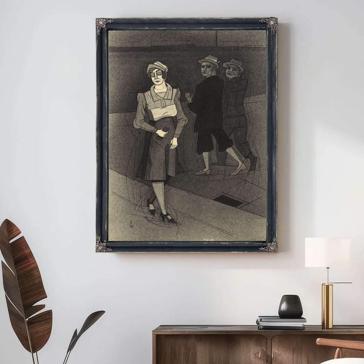 Begegnung Ca 1935 By Karl Wiener