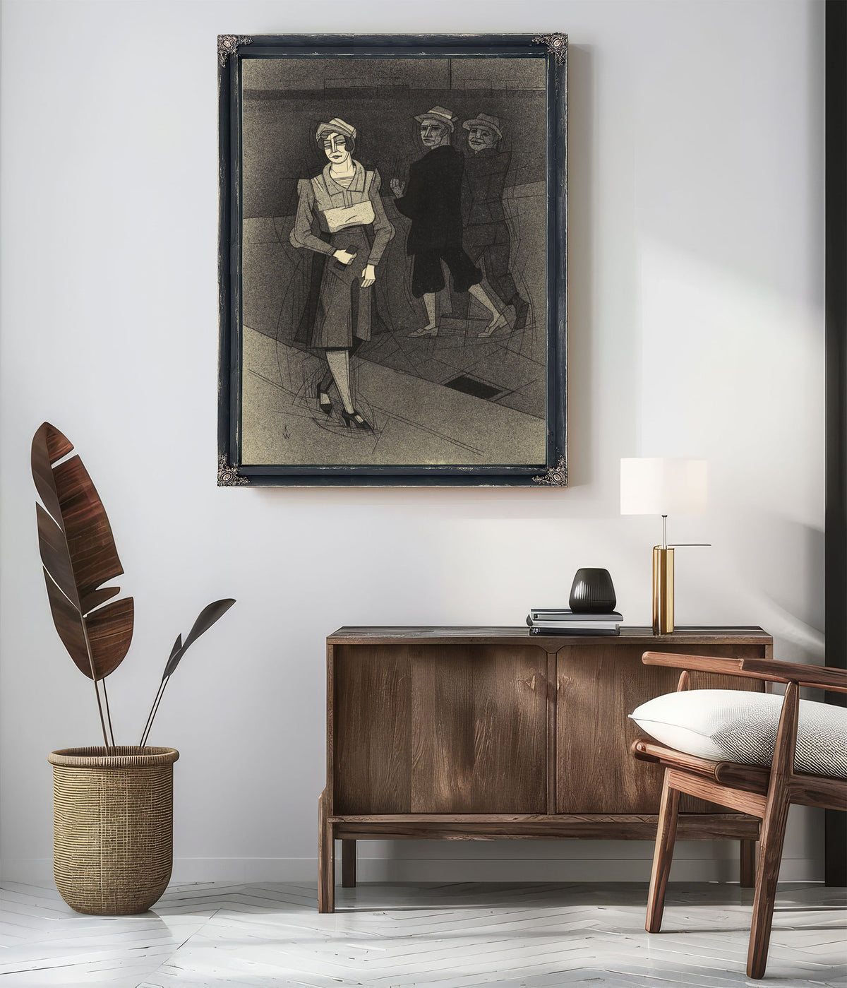 Begegnung Ca 1935 By Karl Wiener