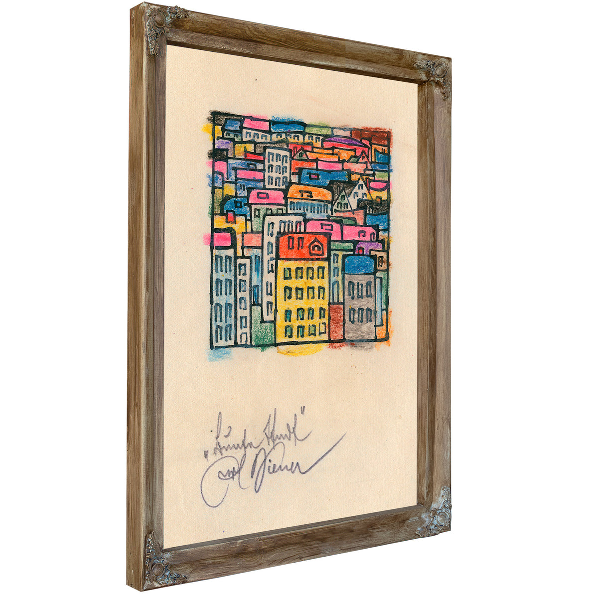 Bunte Stadt Around 1923 By Karl Wiener