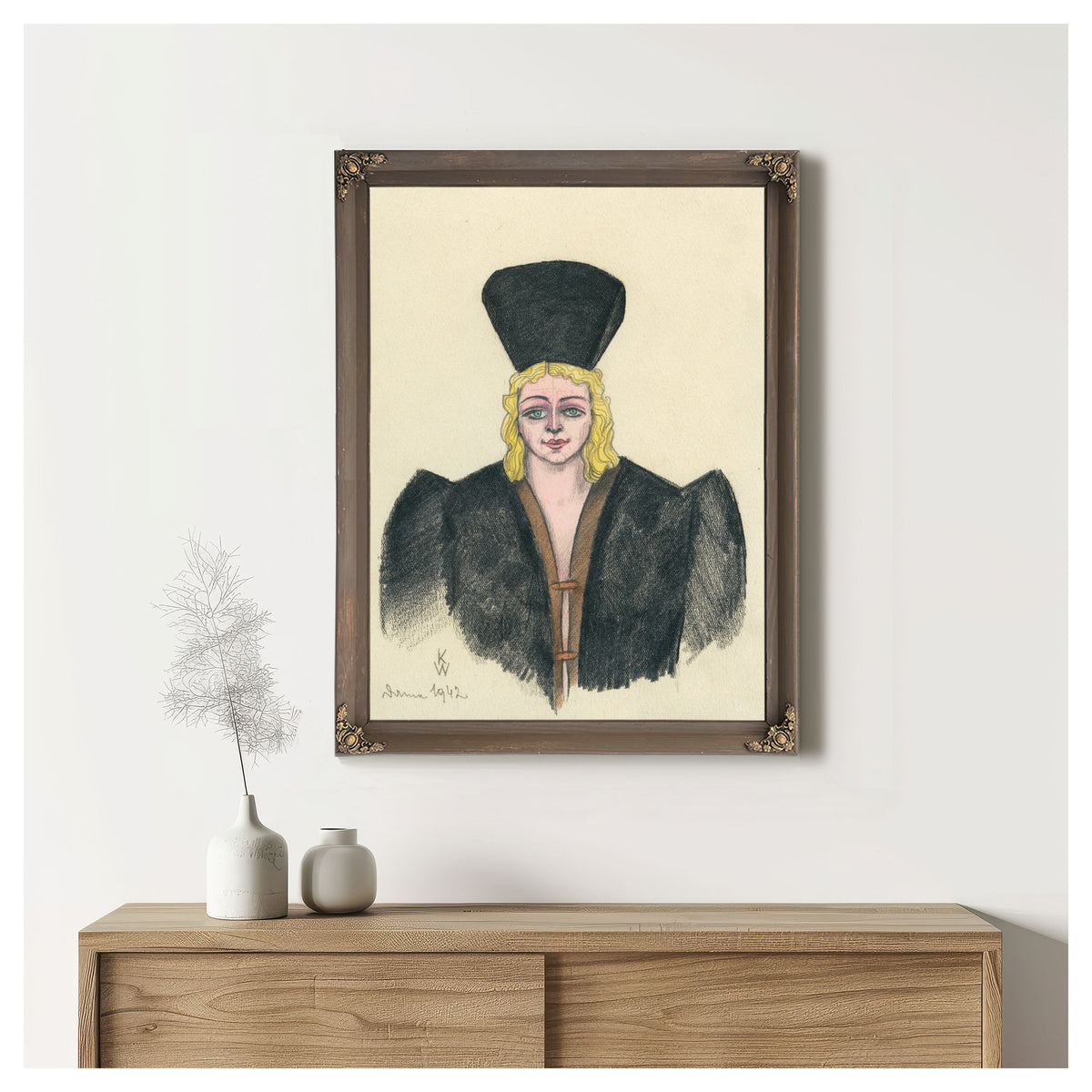 Dame 1942 By Karl Wiener
