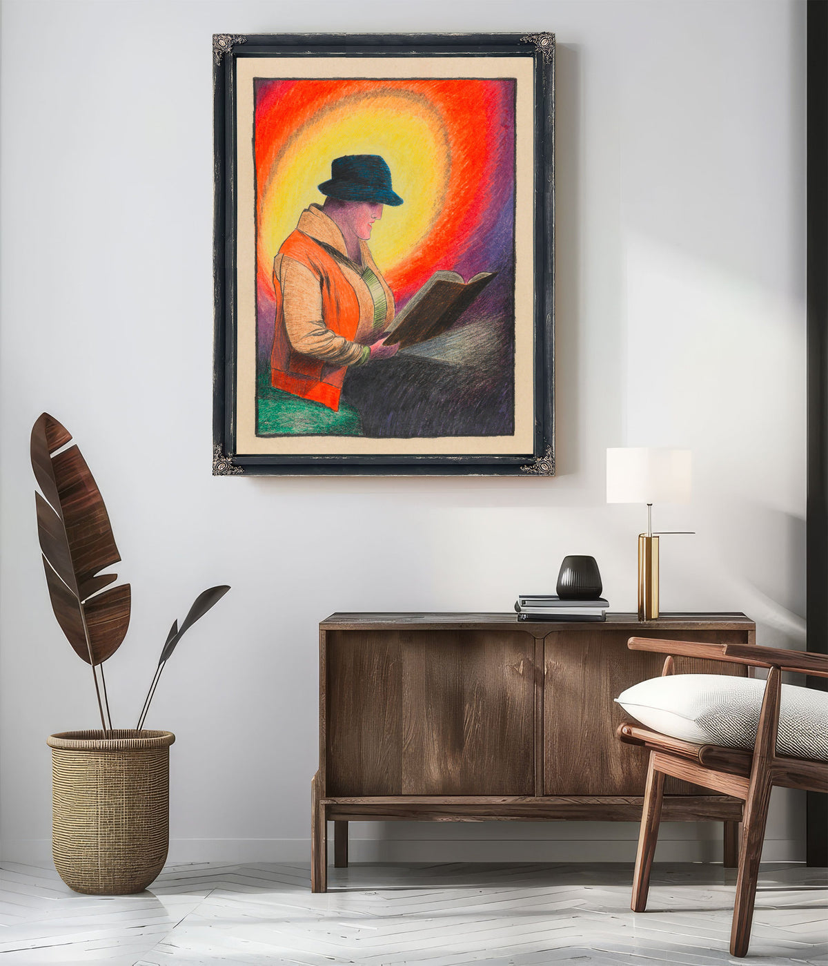 Dame Im Kafe Ca 1925 By Karl Wiener