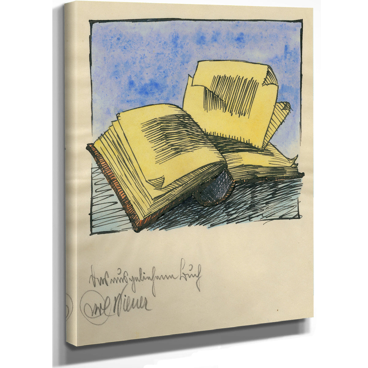 Das Nie Gelesene Buch Around 1923 By Karl Wiener