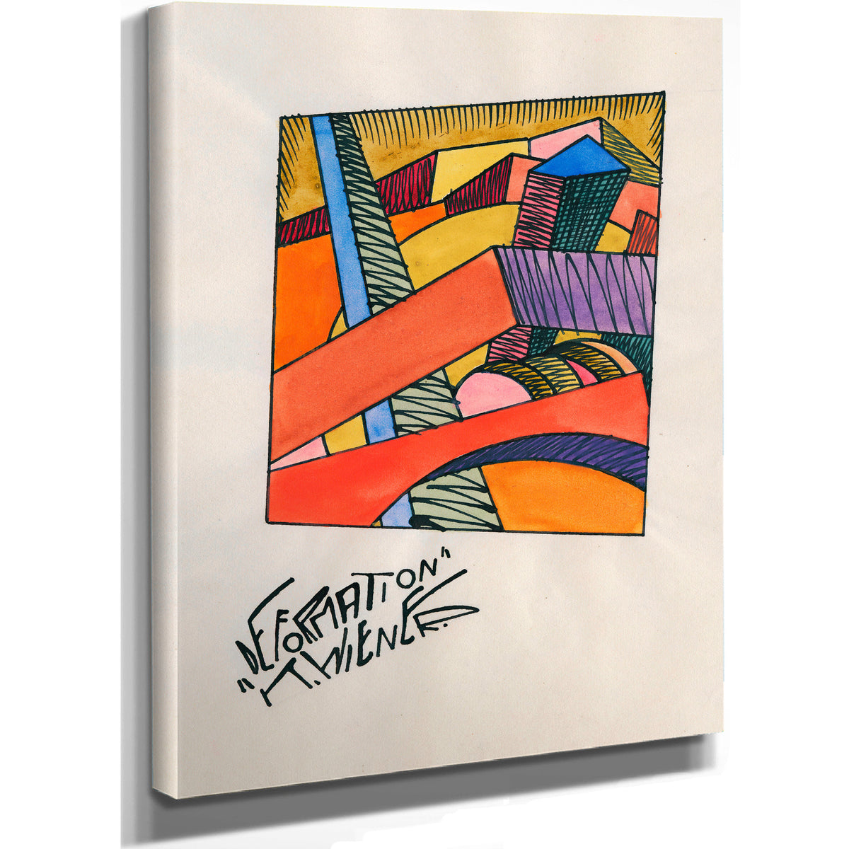 Deformation Around 1921 By Karl Wiener