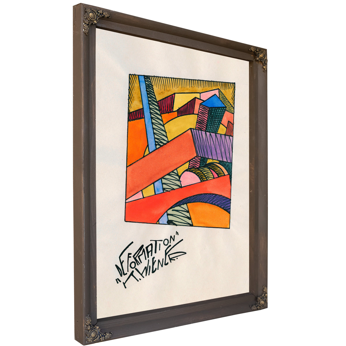 Deformation Around 1921 By Karl Wiener