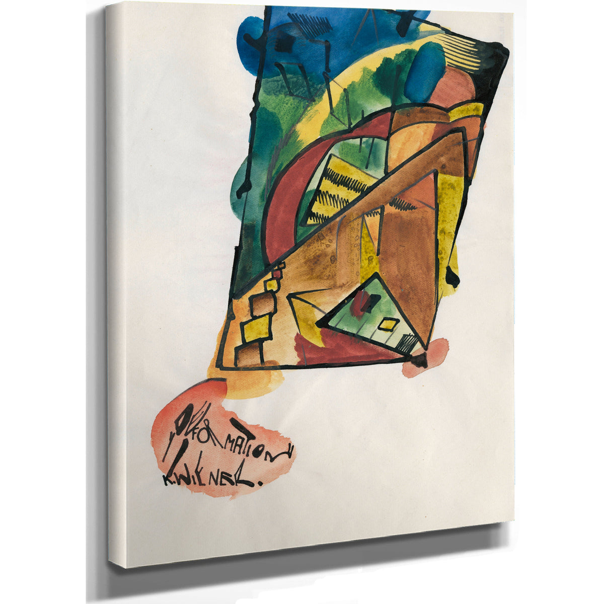 Deformation Ii Around 1921 By Karl Wiener