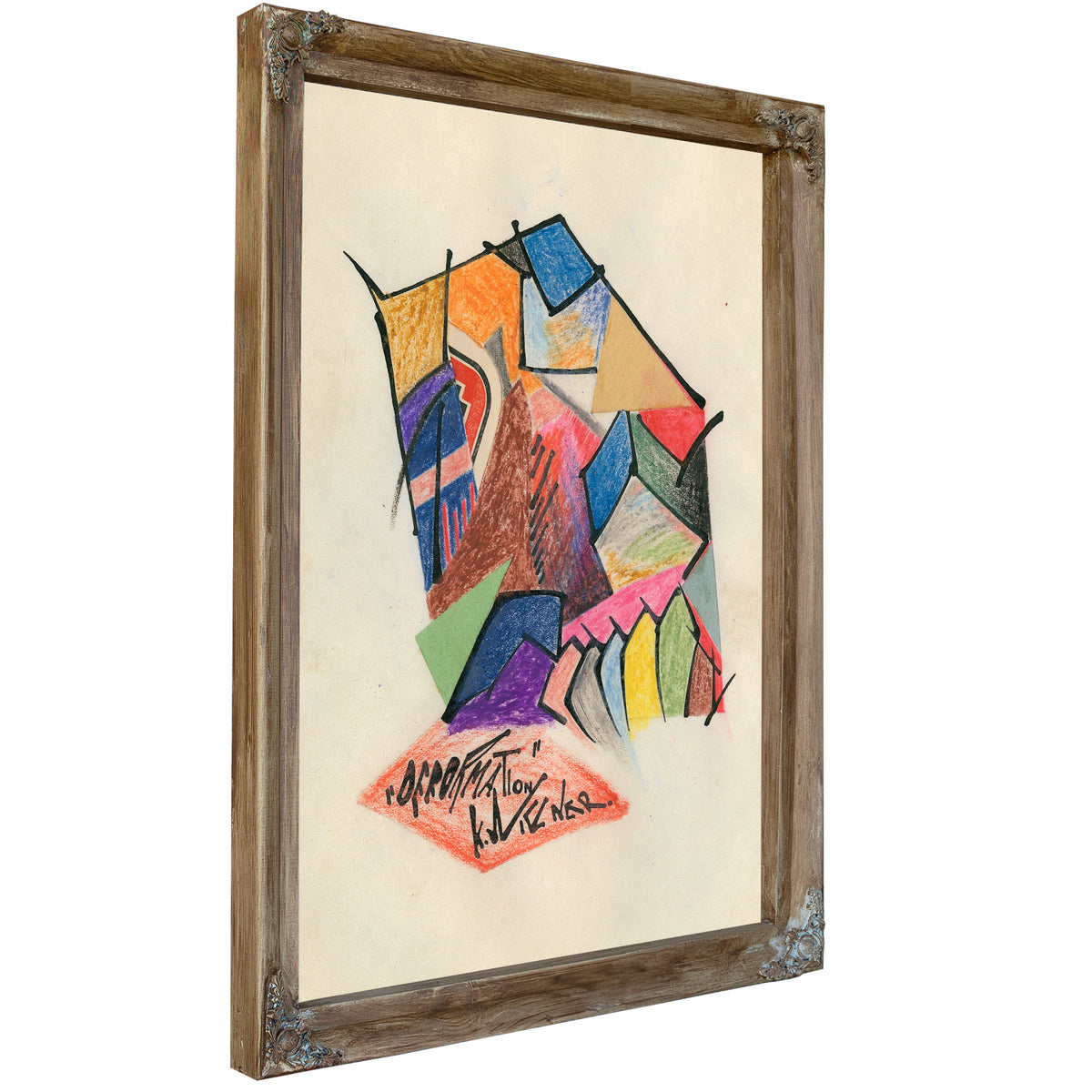 Deformation Iii Around 1921 By Karl Wiener