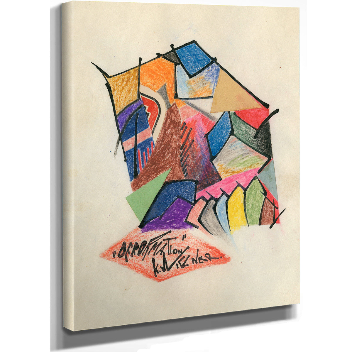 Deformation Iii Around 1921 By Karl Wiener