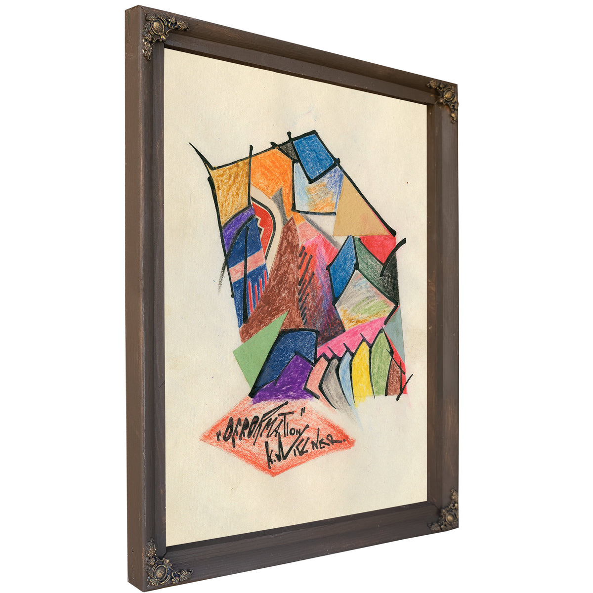 Deformation Iii Around 1921 By Karl Wiener