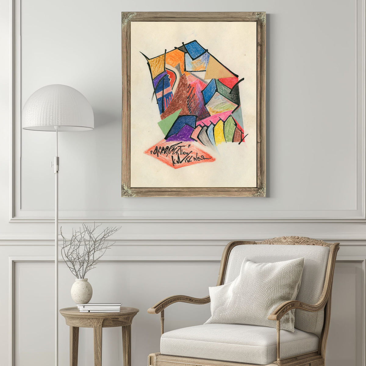 Deformation Iii Around 1921 By Karl Wiener