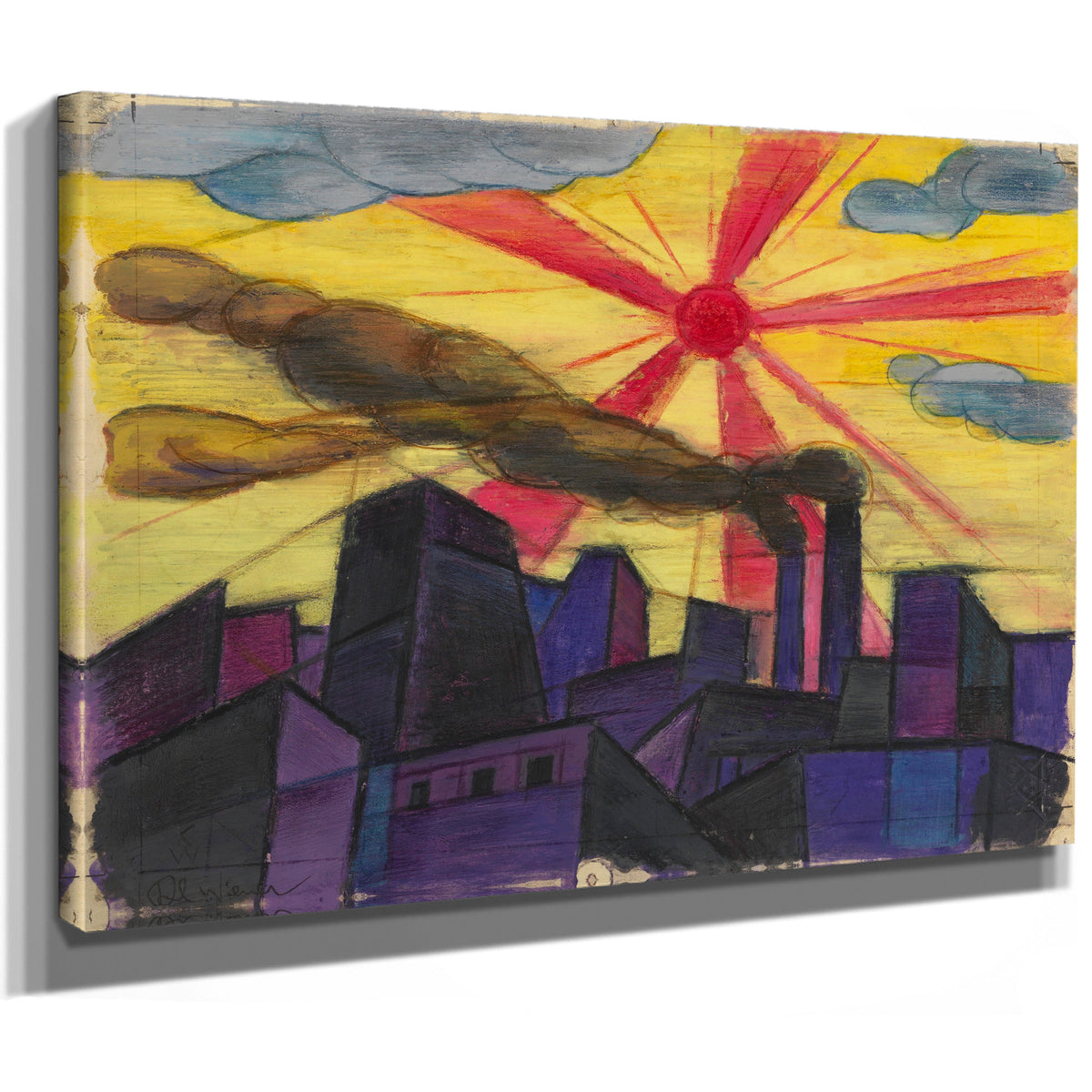 Fabriksstadt 1939 By Karl Wiener