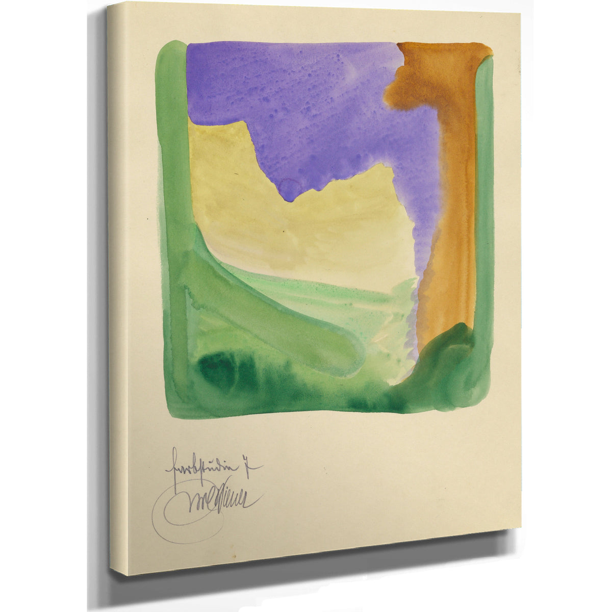 Farbstudien 10 Blatter Vii 1923 By Karl Wiener