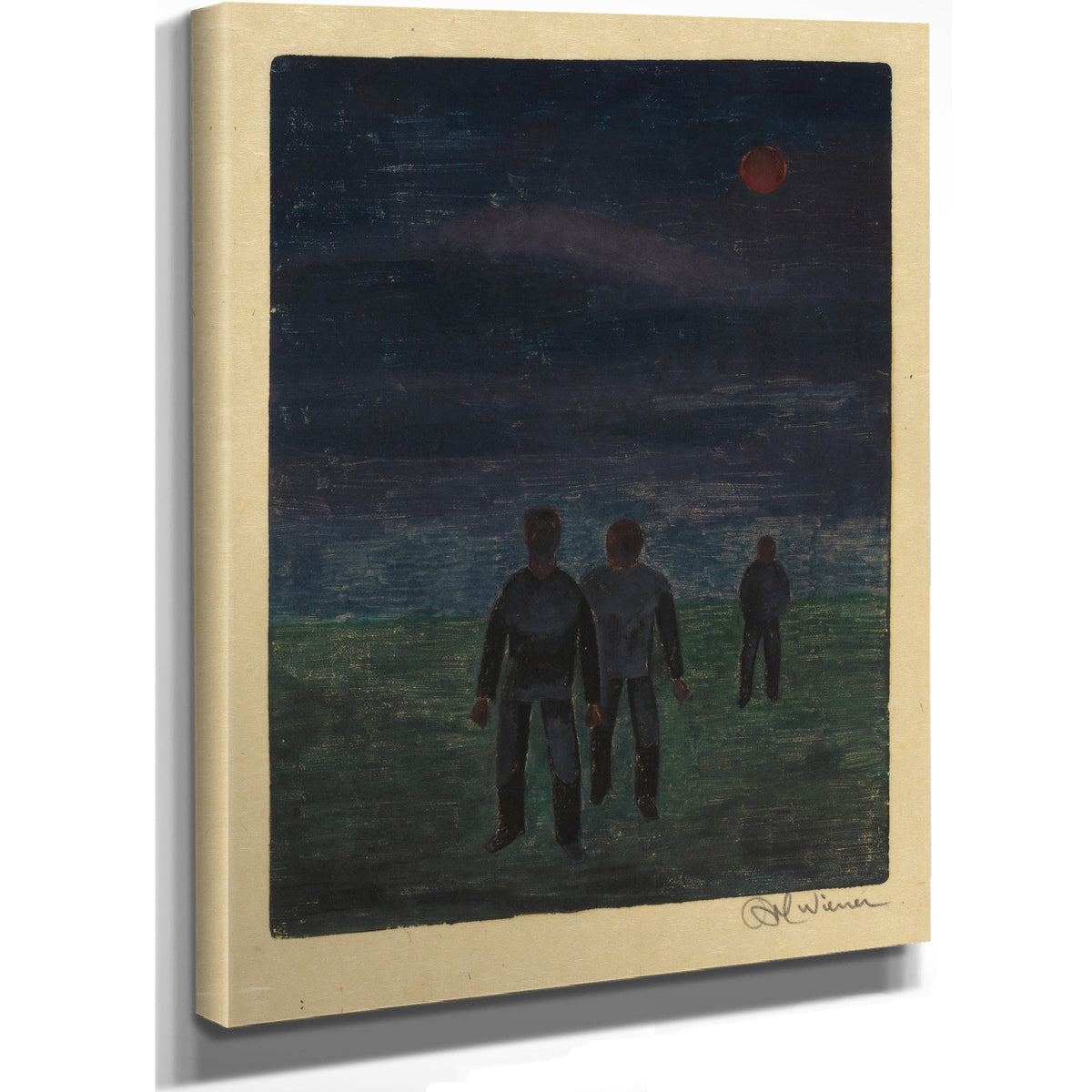 Finsternis Ca 1930 By Karl Wiener